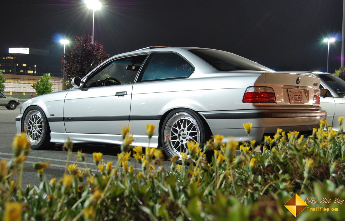 Bmw e36 and 18 wheels #1